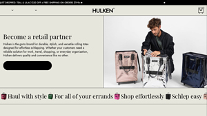 HULKEN® - Wholesale Tote Bags on Wheels
