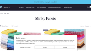 Ice Fabrics - Minky Fabric