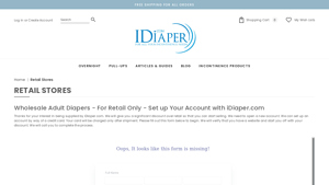 iDiaper - Wholesale Adult Diapers