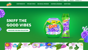 Gain - Laundry and Dish Detergents