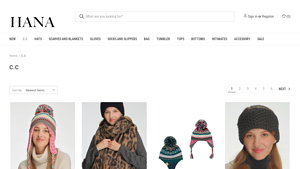 C.C - Multi Pattern Braided Trapper Hat