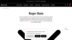 Imperial - High-Quality Rope Hats