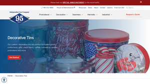 Independent Can - Wholesale Decorative Tins