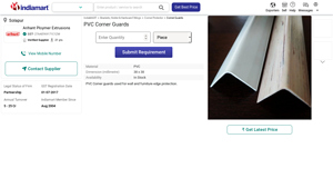 Arihant Polymer Extrusions - PVC Corner Guards