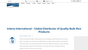 Interra International - Wholesale Rice Products