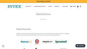 Intex Corp - Key Product Categories