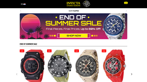 Invicta Stores - Free Delivery on Orders Over $99
