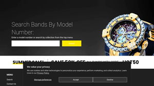 Invicta - Watch Bands Collection