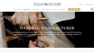Italian Shoe Factory - Handbag Manufacturer