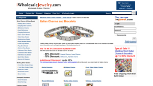 IWholesale Jewelry - Italian Charms & Bracelets