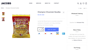 Champion - Chowmein Noodles