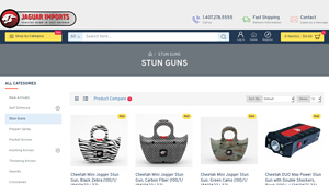 Jaguar Imports - Cheetah Mini Jogger Stun Gun