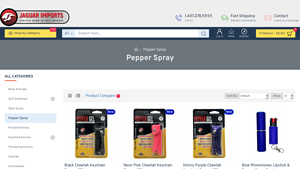 Cheetah - Keychain Pepper Gel