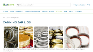 Jarstore - Canning Jar Lids