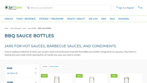 Jar Store - BBQ Sauce Bottles