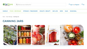 JarStore - Canning Jars for Food Storage