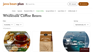 Java Bean Plus - Flavored Coffee Beans