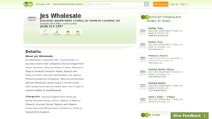 Jes Wholesale - Discount Retail & Tobacco Products