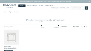 Jes & Gray - Wholesale Furniture and Lighting