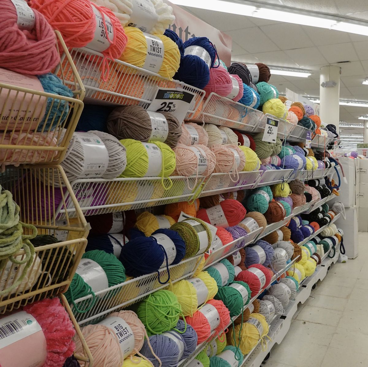 A stock image illustrating joann wholesale concepts