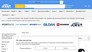 Joe's USA - Wholesale Football Equipment