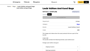 Louis Vuitton - Vintage Wholesale Bags