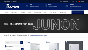 Junon - 12 Way Three Phase Distribution Board