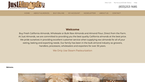 Just Almonds - California Almonds
