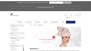 Kakyco - Women's Couture Hats & Fascinators
