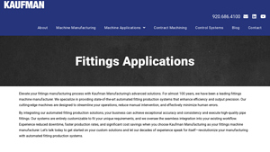 Kaufman Manufacturing - Gland Nut Manufacturing System