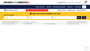 Keyless Entry - Replacement Key Fobs
