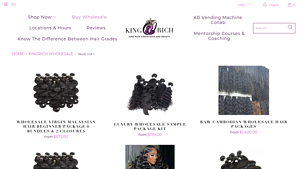 King Rich Luxury - Wholesale Hair Packages