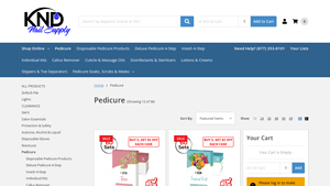 KND Nail Supply - Deluxe Pedicure Kits