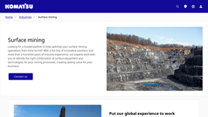 Komatsu - Surface Mining Solutions