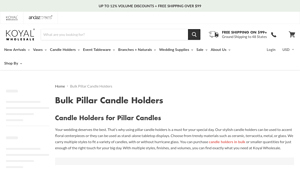 Koyal Wholesale - Candle Holders