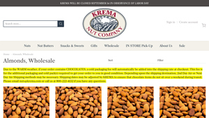 Krema - Wholesale Almonds