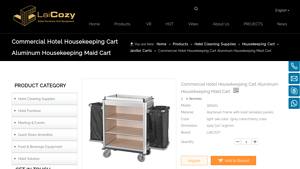LAICOZY - Commercial Hotel Housekeeping Cart