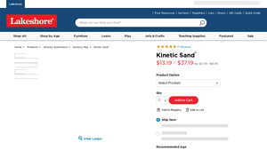 Lakeshore Learning - Kinetic Sand®