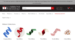La Ribbons - Wholesale Ribbon Collection