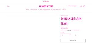 Lashed by Tiff - Bulk LBT Lash Trays