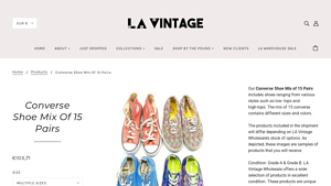 Converse - Shoe Mix of 15 Pairs