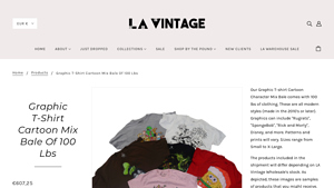 LaVintage - Graphic T-Shirt Mix Bale