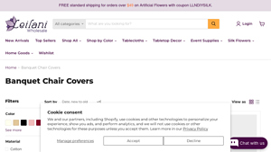 Leilani Wholesale - Banquet Chair Covers