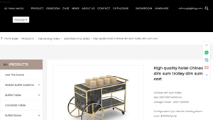 LGT King - High Quality Dim Sum Cart