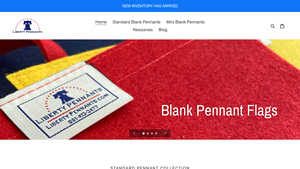 Liberty Pennants - Wholesale Blank Pennants