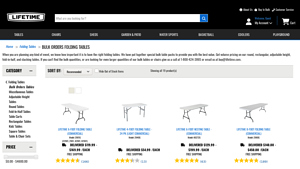Lifetime - Bulk Folding Tables