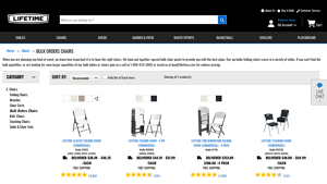 Lifetime - Portable Folding Chairs