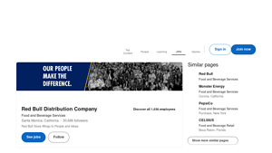 Red Bull - Largest Distributor