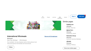 International Wholesale - Global Food & Merchandise Distributor