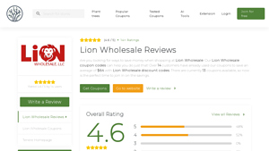 Lion Wholesale - Key Offerings